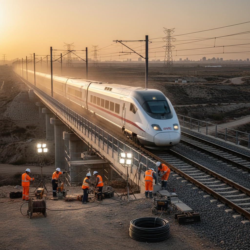 ADIF blinda la línea Madrid-Valencia con contratos de emergencia