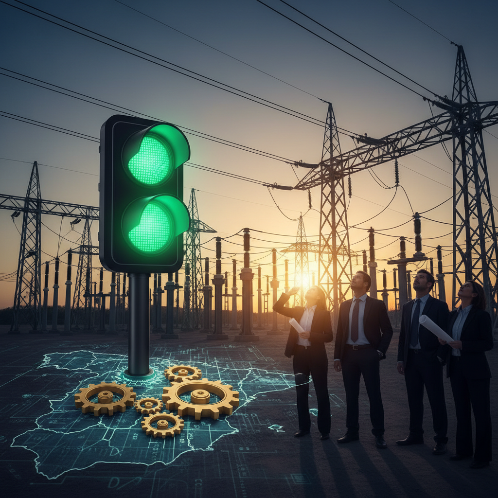 Concurso de red eléctrica resuelto para varios nudos