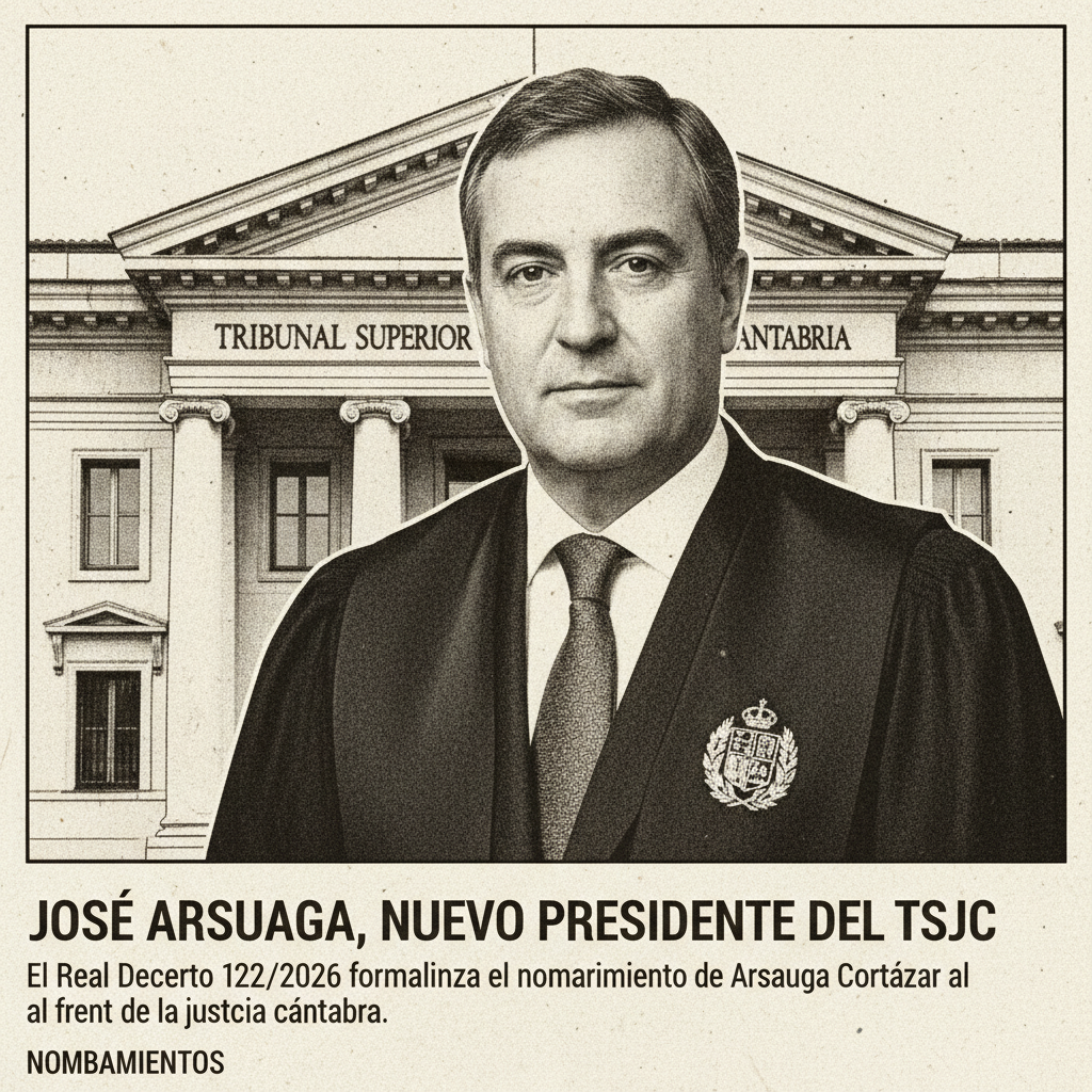 Nuevo presidente en el TSJ de Cantabria