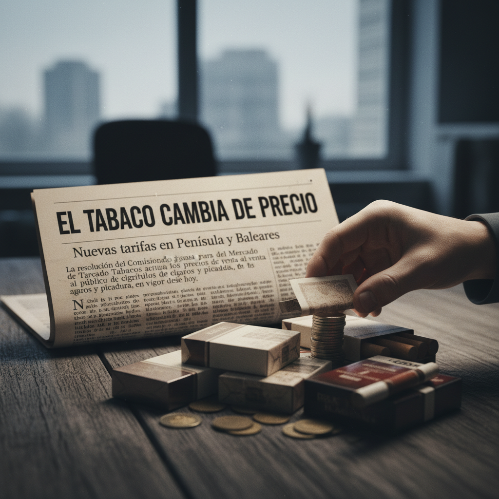 El tabaco cambia de precio: Nuevas tarifas en Península y Baleares