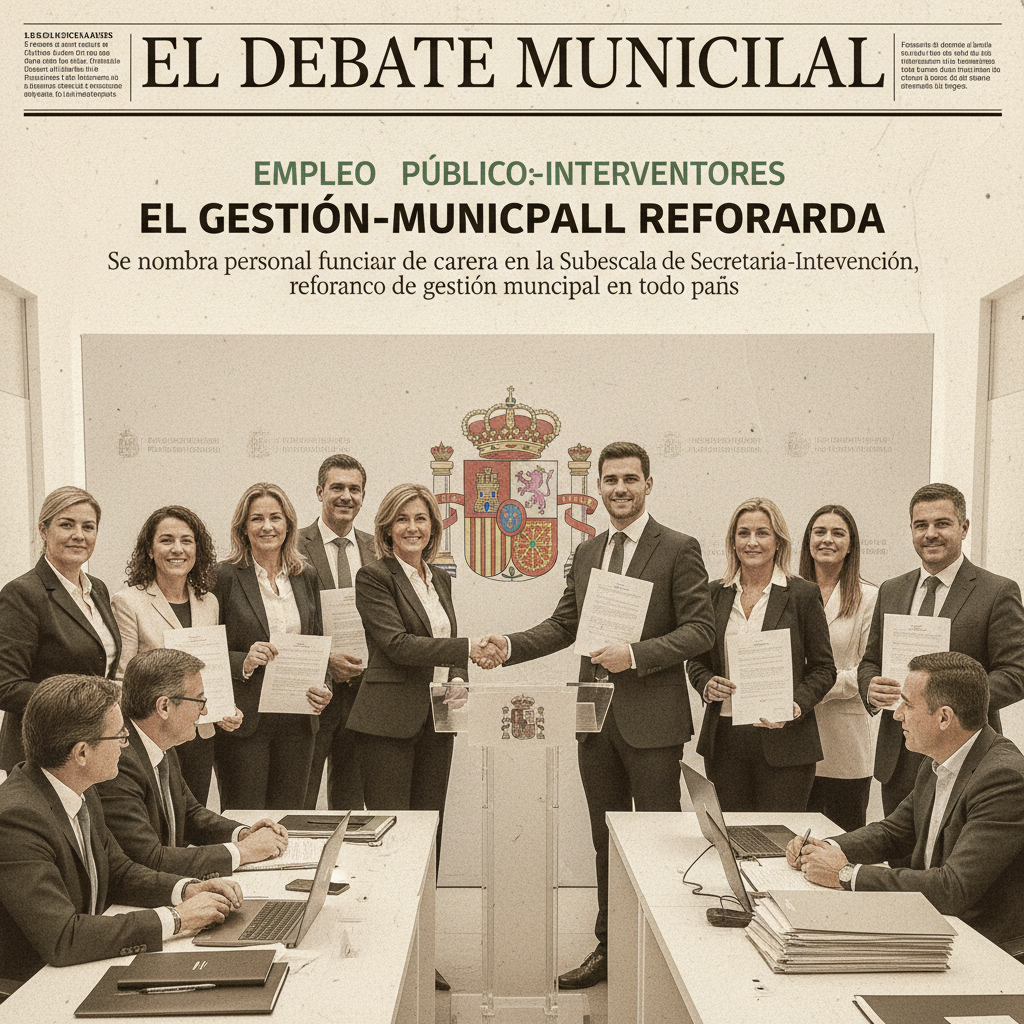 Nuevos funcionarios de Secretaría-Intervención refuerzan la Administración Local