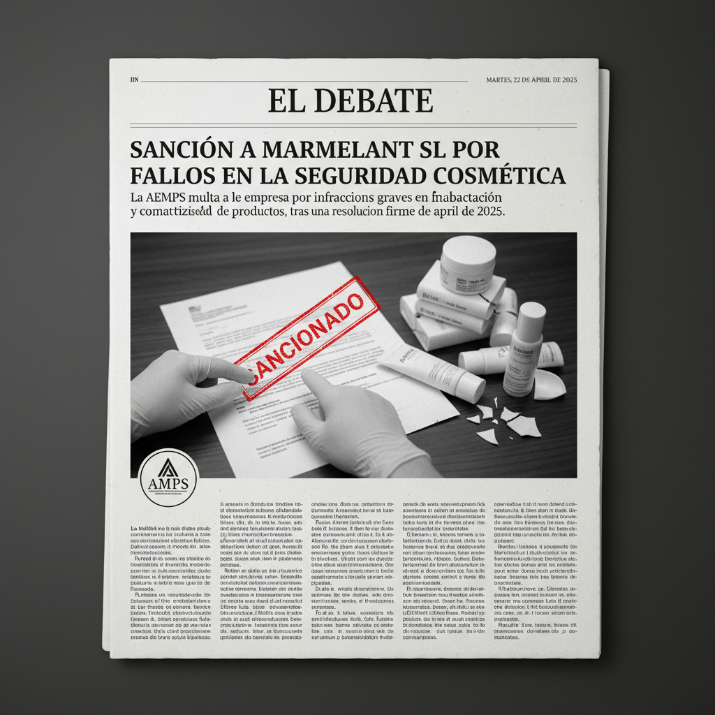 Sanción millonaria a una empresa por fabricar cosméticos inseguros