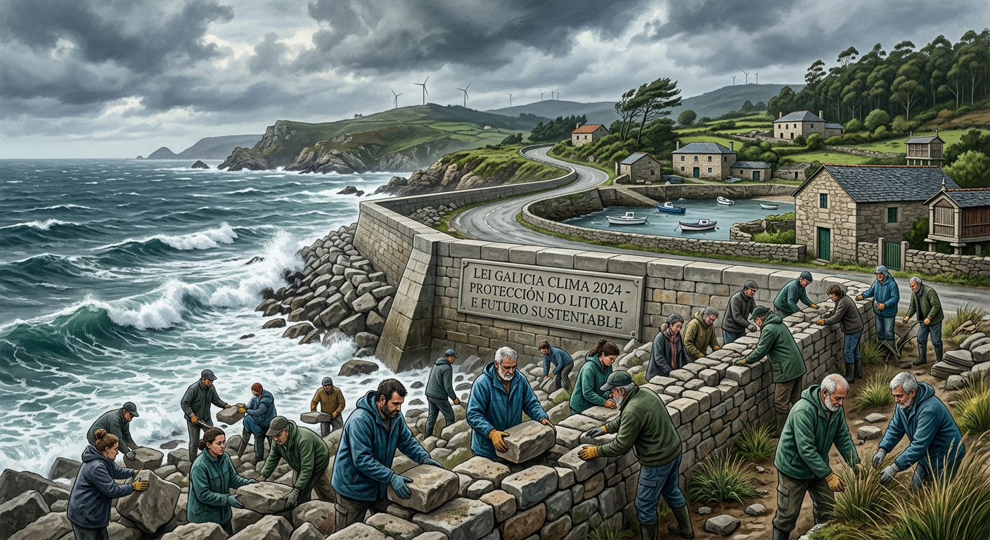 Galicia se blinda contra el cambio climático con una ley pionera