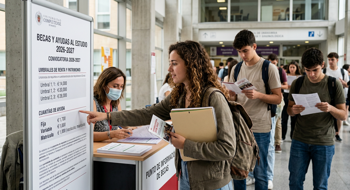 Luz verde a las becas universitarias 2026-2027: los umbrales de renta ya están fijados