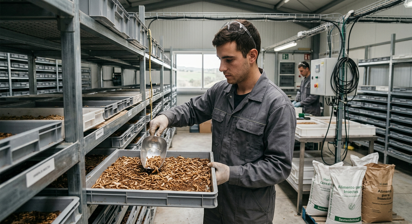 España apuesta por la insecticultura con un nuevo curso de FP