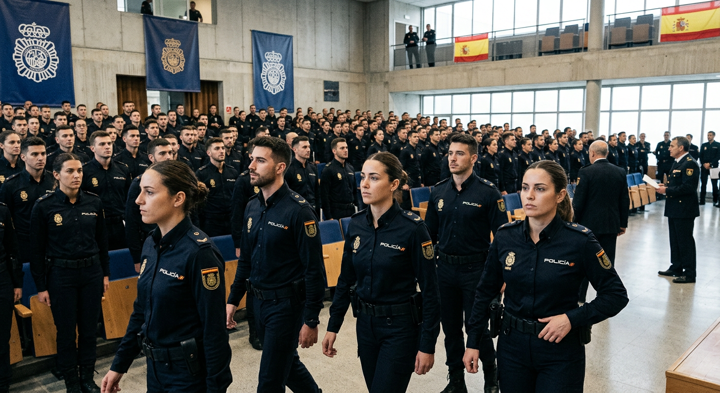 Nuevas plazas en la Policía Nacional para reforzar la seguridad
