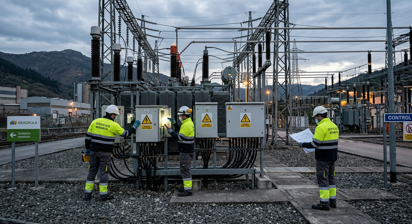 Luz garantizada en Euskadi durante la huelga del 17 de marzo