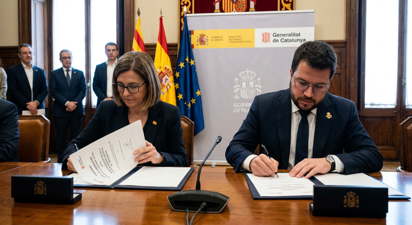 Inspección de Trabajo y Cataluña firman convenio