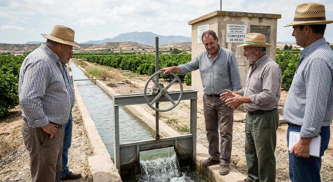 Fin a las restricciones de regadío en la Cuenca del Segura