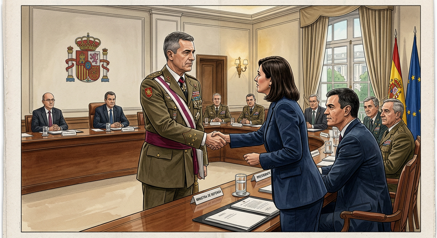 Ascenso en el Ejército: Alfonso Azores García, General de División