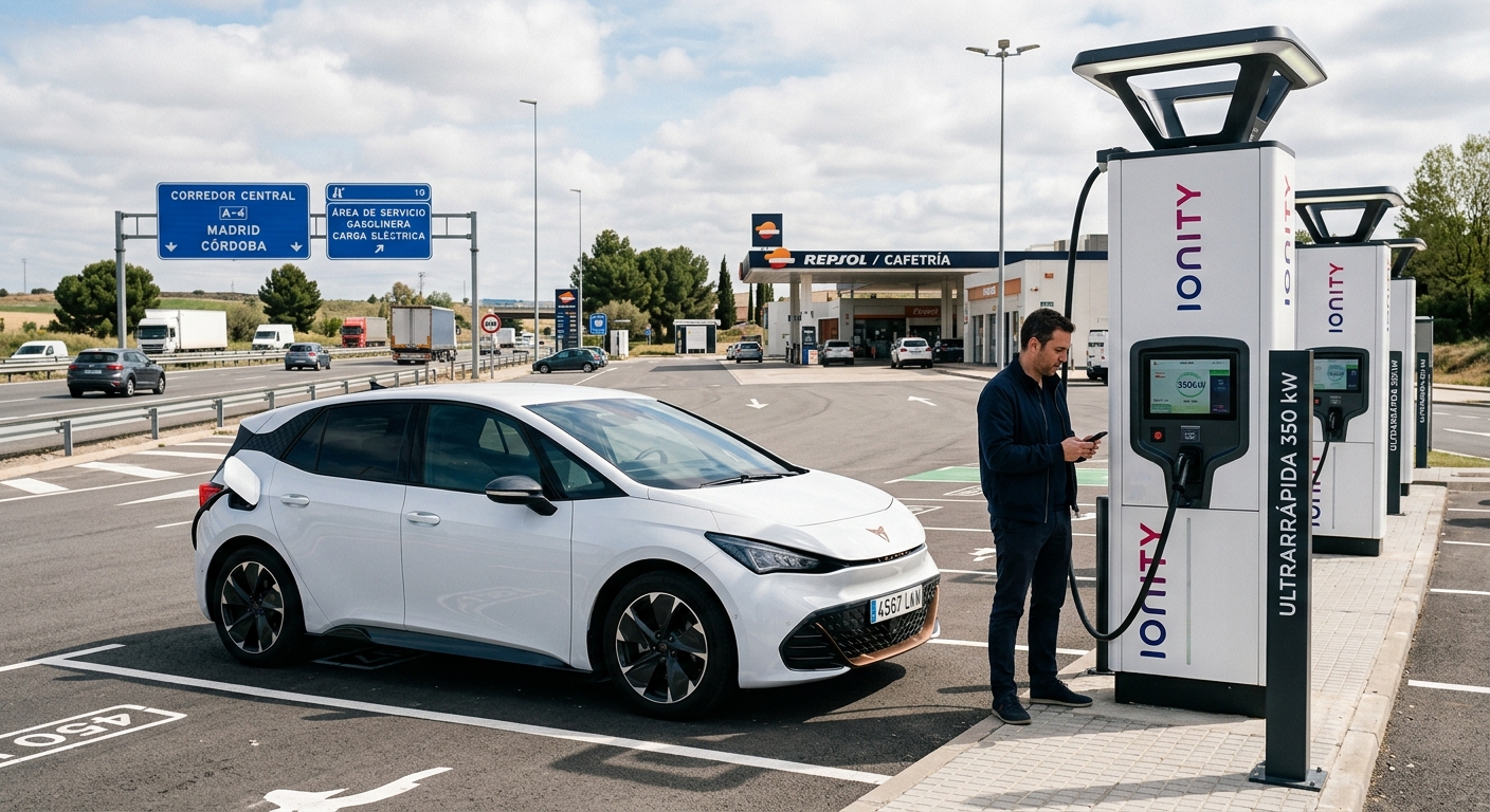 Luz verde a una nueva estación de recarga ultrarrápida para eléctricos