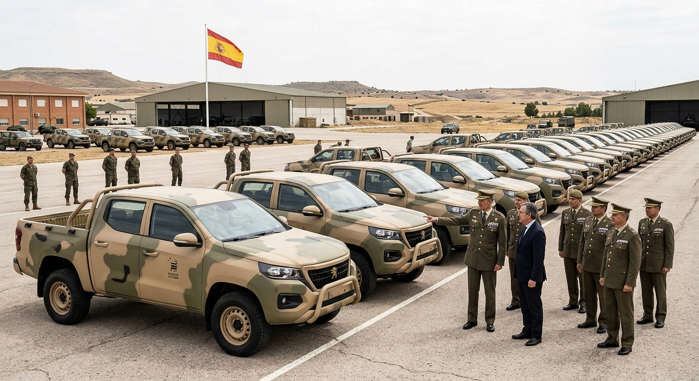 Defensa adquiere 100 vehículos militares Landtrek