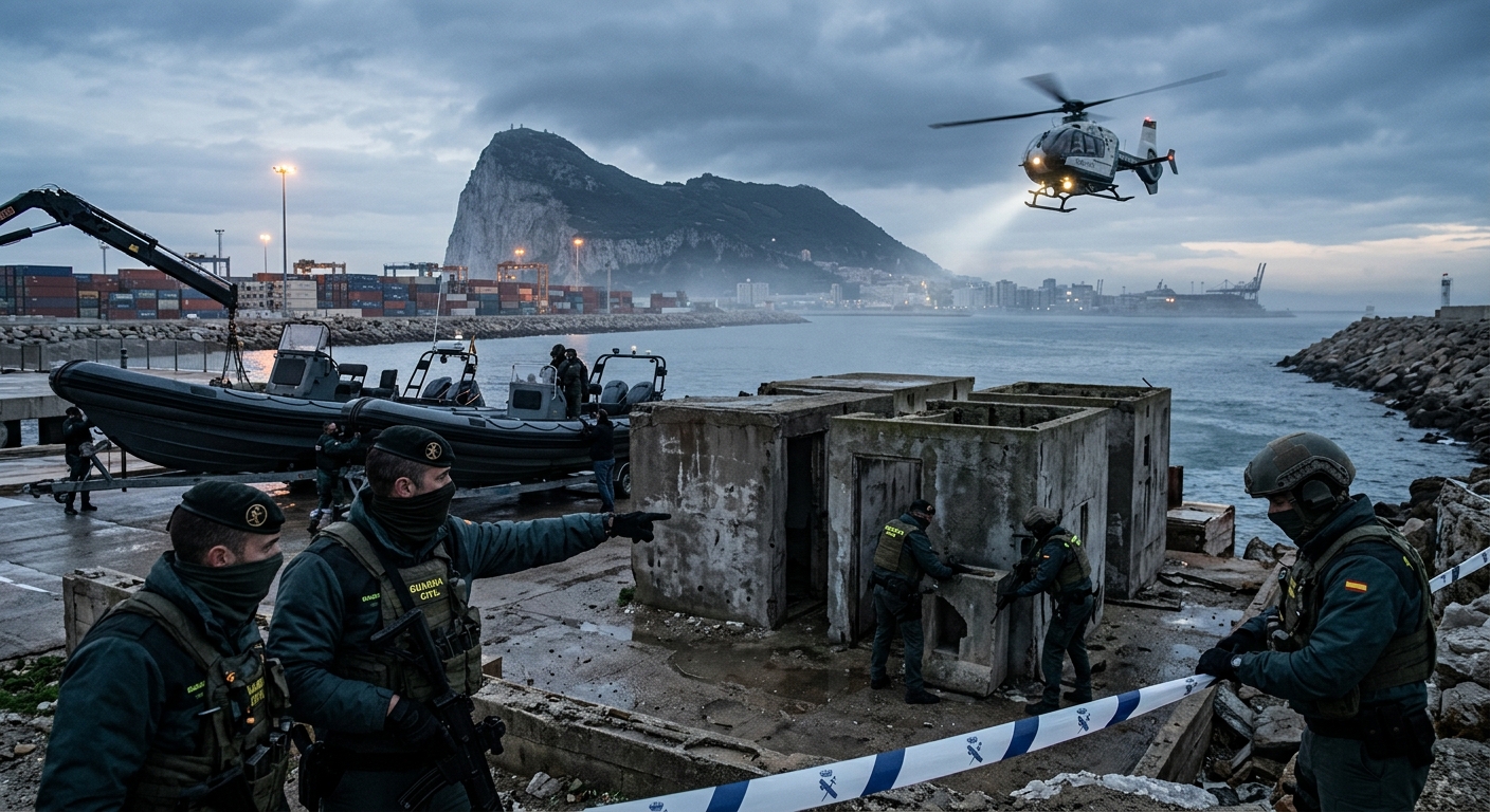 Emergencia en el Campo de Gibraltar contra el narcotráfico