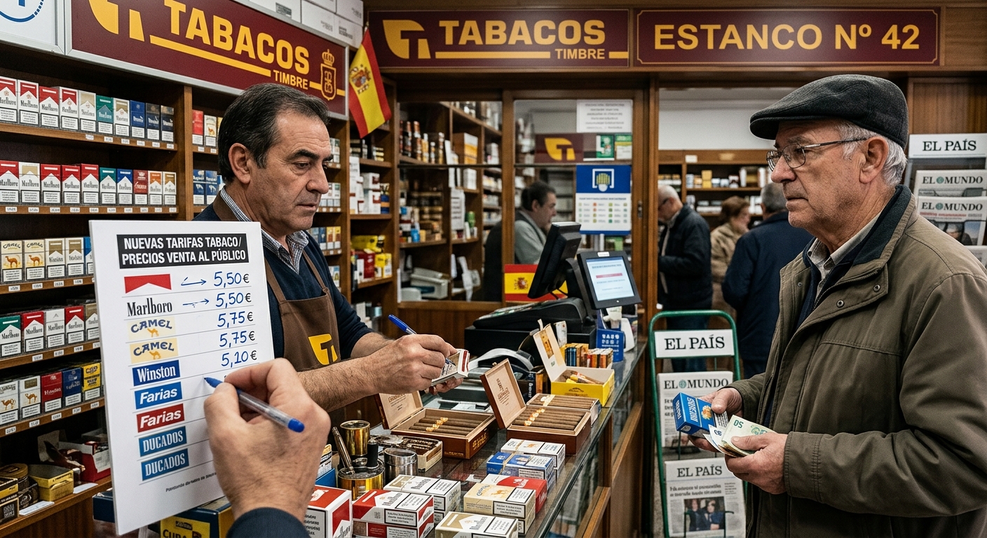 Nuevos precios del tabaco: Hacienda actualiza las tarifas