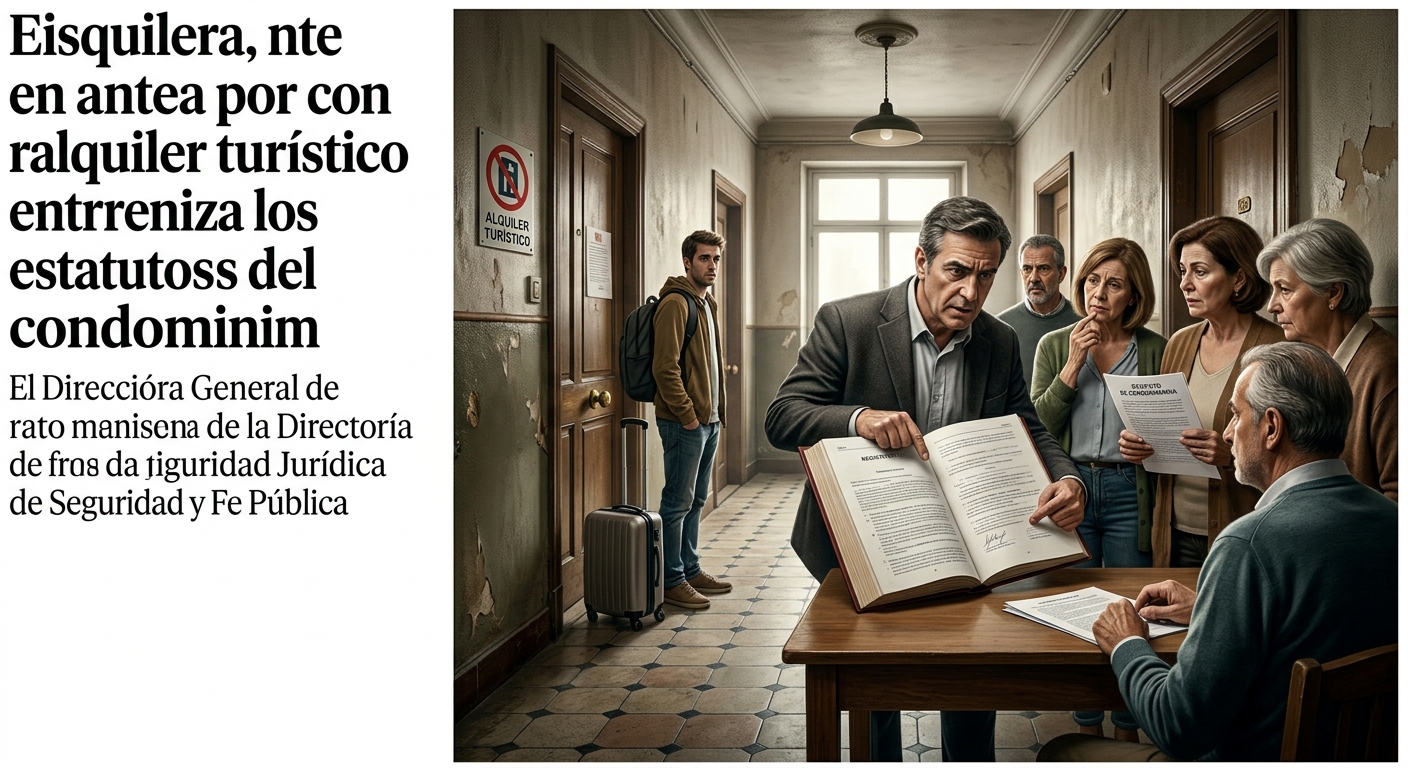 Freno a los pisos turísticos: los estatutos pueden prohibirlos