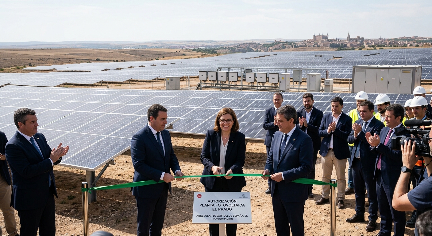 Luz verde a una planta solar fotovoltaica en Toledo