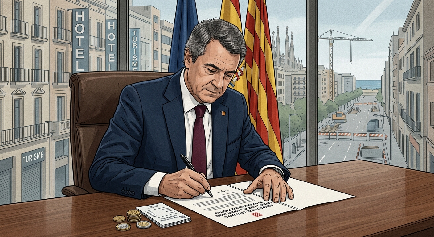 Cataluña eleva la tasa turística para financiar sus infraestructuras