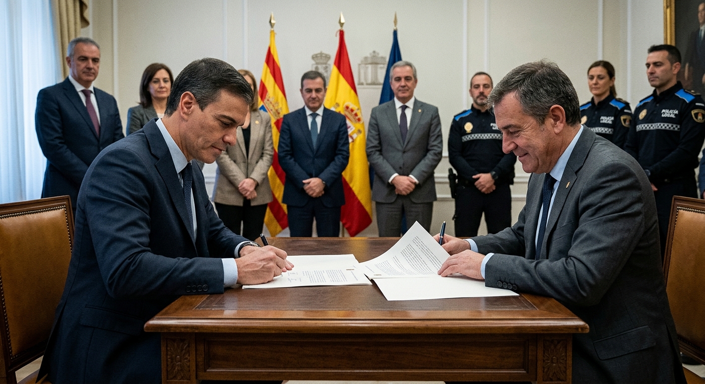 Binéfar suma su Policía Local al Sistema de Seguridad estatal