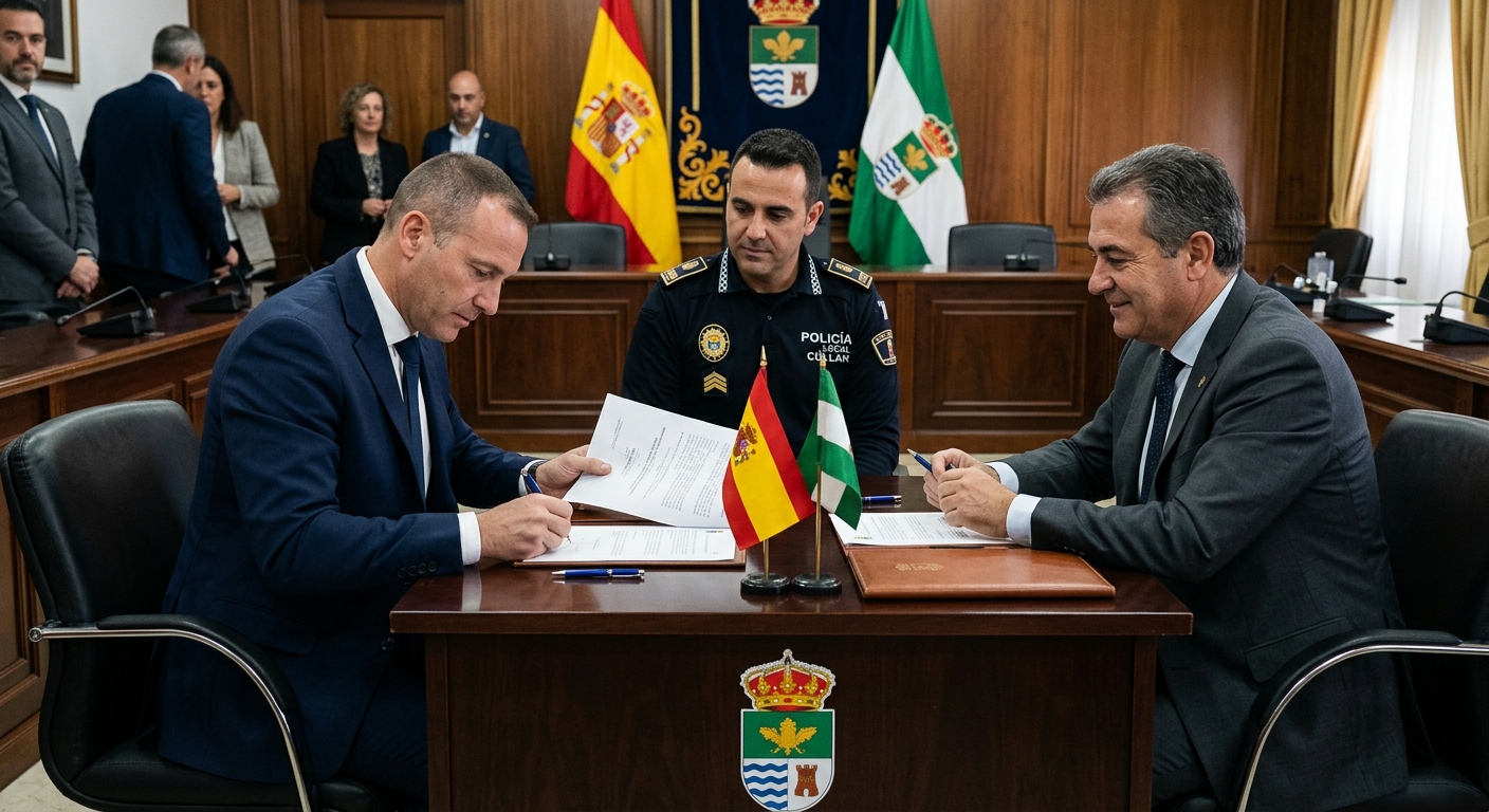 Cúllar integra su Policía Local en la red de seguridad nacional