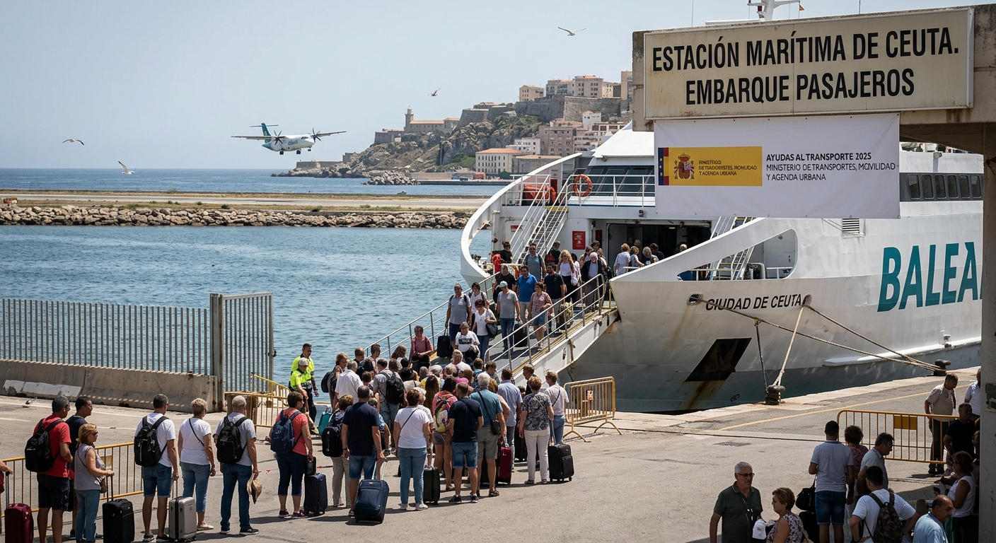 Compensaciones para transporte en Ceuta en 2025