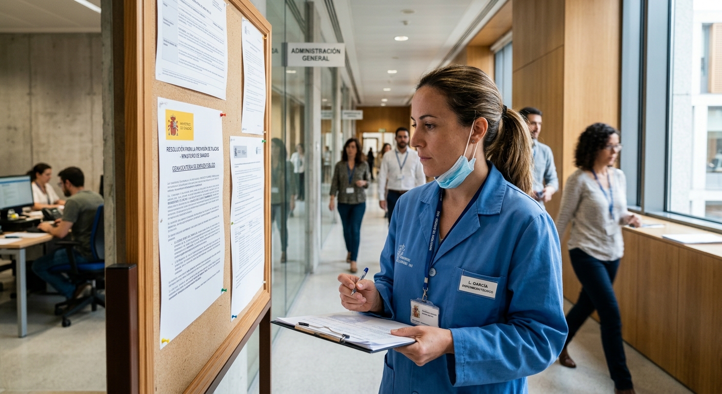 Sanidad convoca nuevos puestos de trabajo