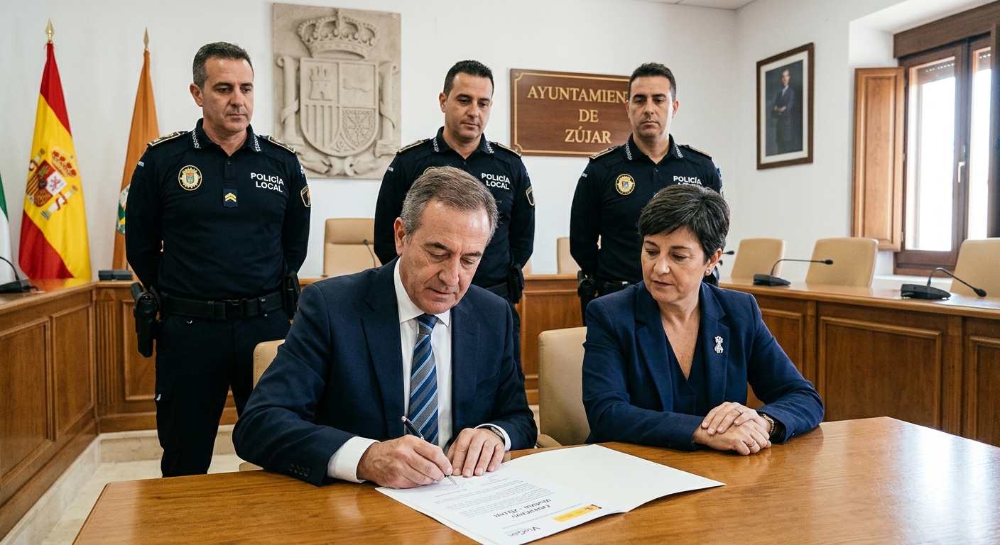 Policía Local de Zújar se integra en el Sistema de Seguimiento