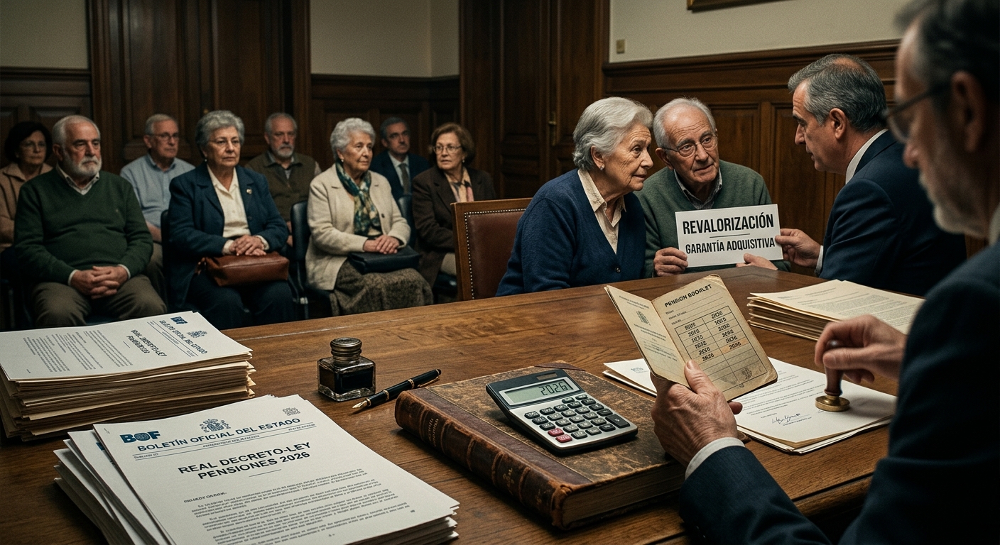 Pensiones y prestaciones sociales se revalorizan en 2026