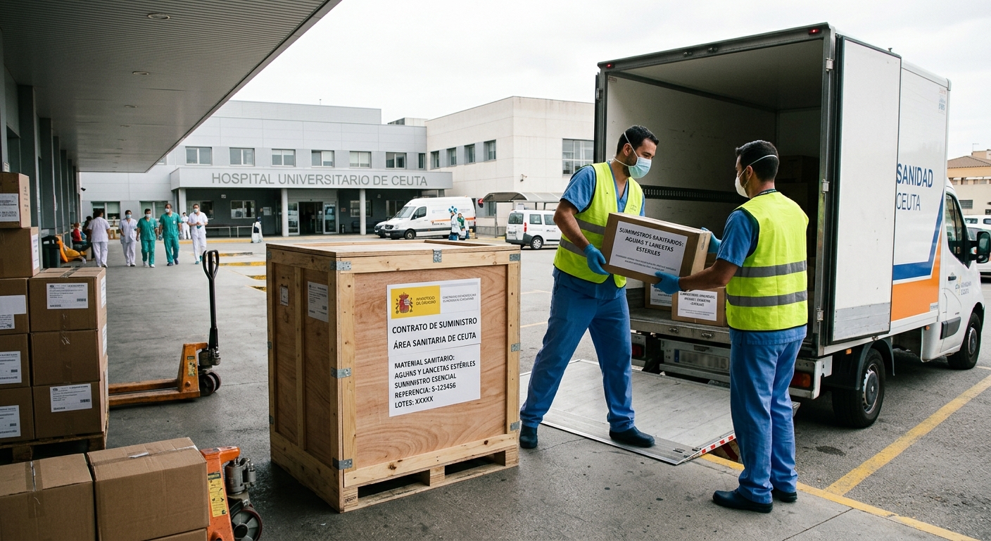 Ceuta: Contrato para agujas y lancetas sanitarias