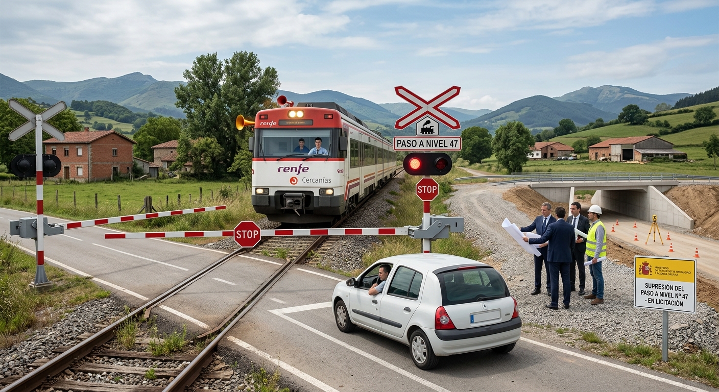 Adiós al Paso a Nivel nº 47 en Cantabria