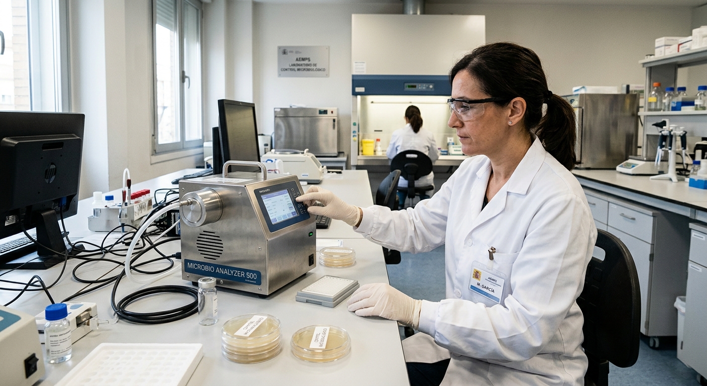 Nuevo analizador de aire para control microbiológico