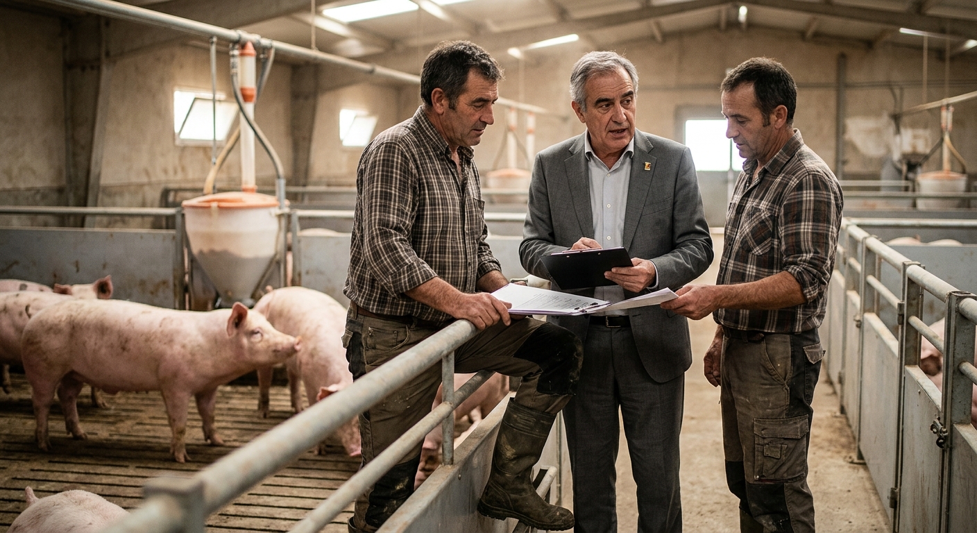 El seguro de ganado porcino se adapta a nuevas exigencias