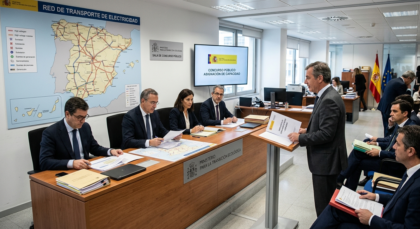 Concurso para la capacidad de acceso a la red eléctrica