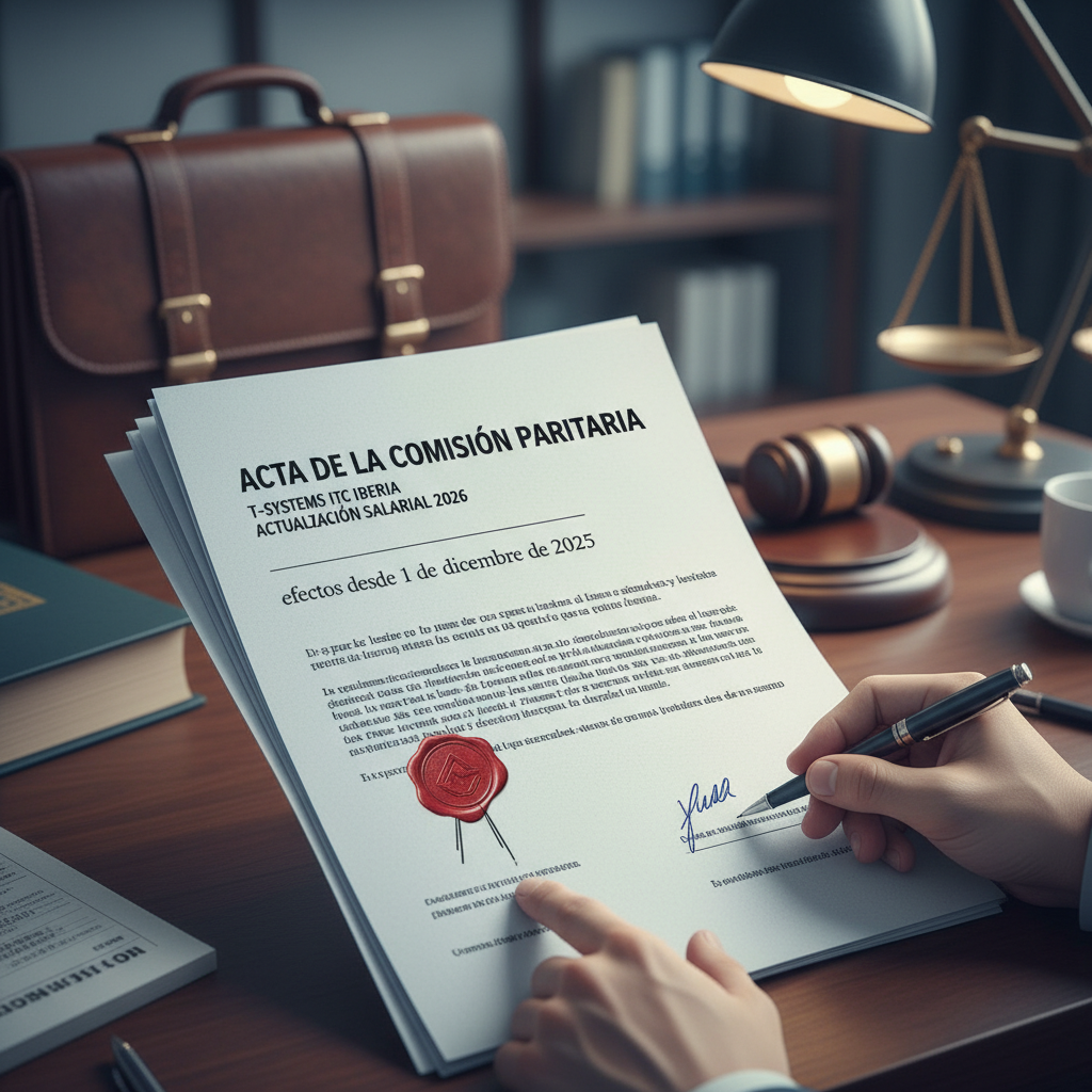 Actualización salarial en T-Systems ITC Iberia