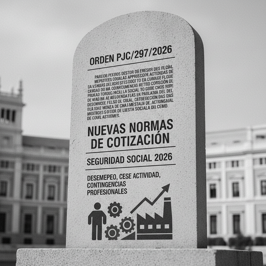Nuevas normas de cotización a la Seguridad Social para 2026