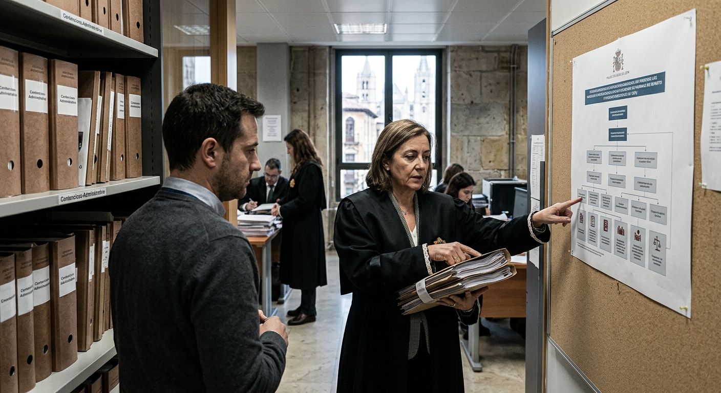 Nuevas normas de reparto de casos en los juzgados de León