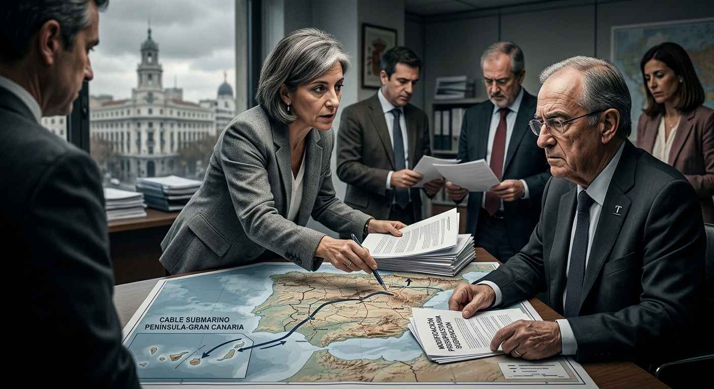 Telefónica recibe luz verde para su cable submarino a Canarias