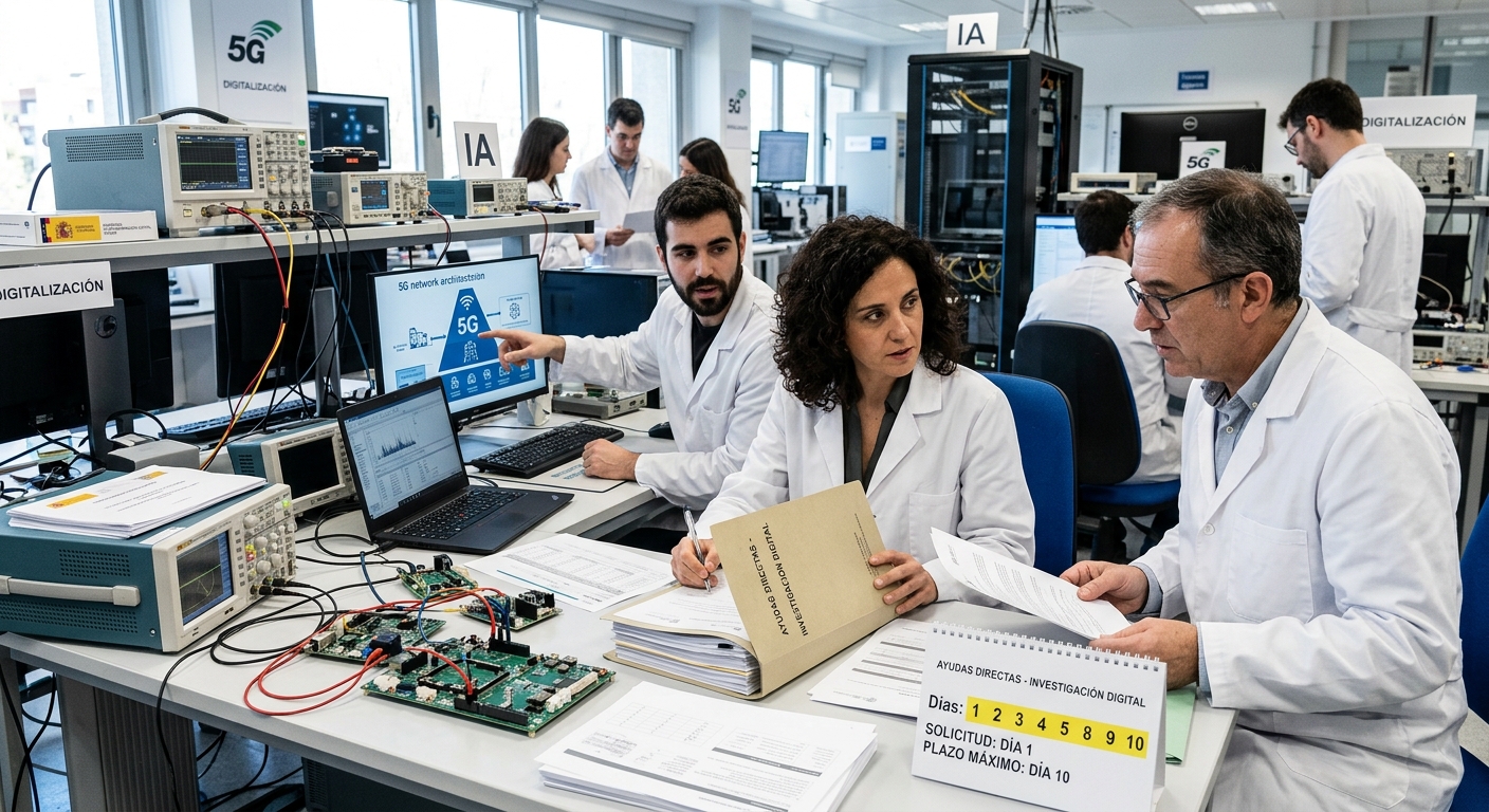 Ayudas directas para la investigación en telecomunicaciones