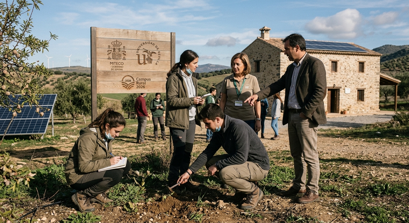MITECO y Universidad de Sevilla colaboran en programa de formación