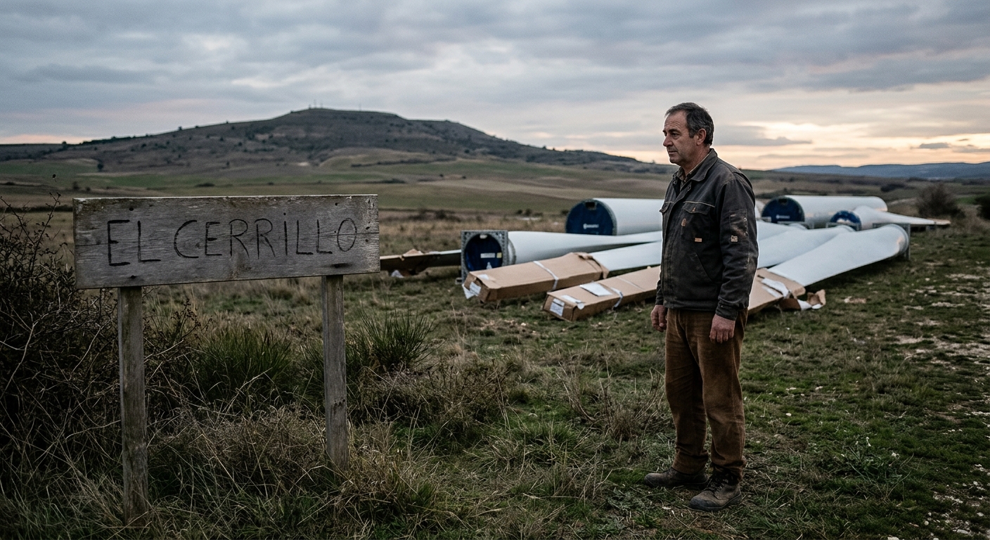 Desestimiento de autorización para parque eólico en Burgos