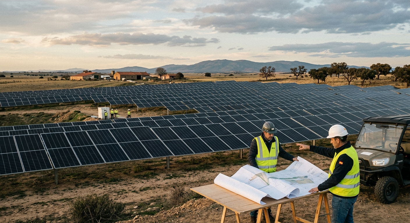 Luz verde a una nueva planta fotovoltaica en Cáceres