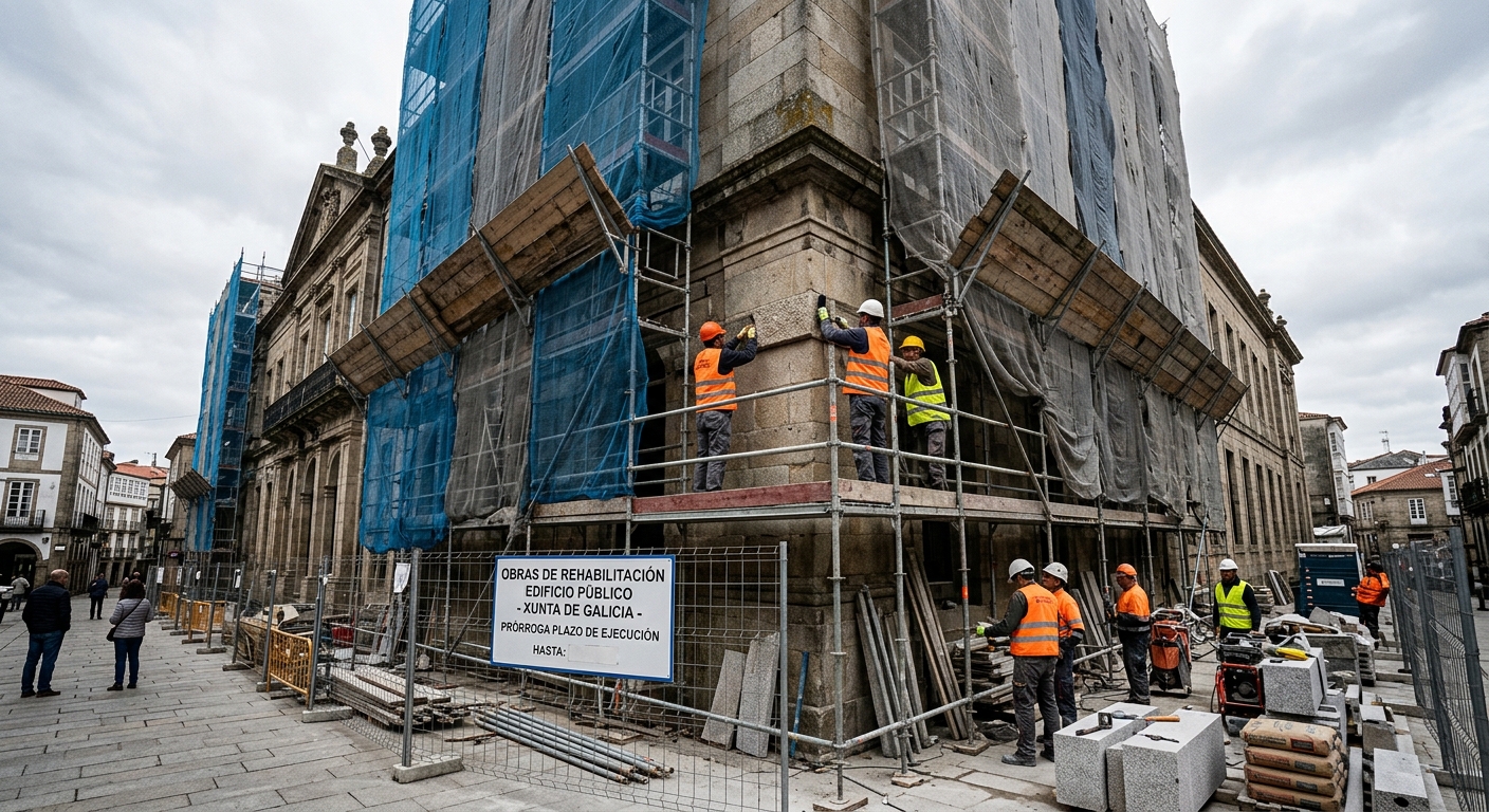 Galicia extiende el plazo para rehabilitar edificios públicos