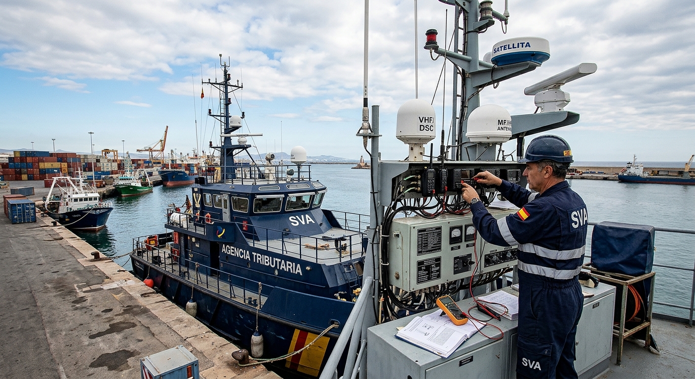Licitación para el mantenimiento de radiocomunicaciones marítimas