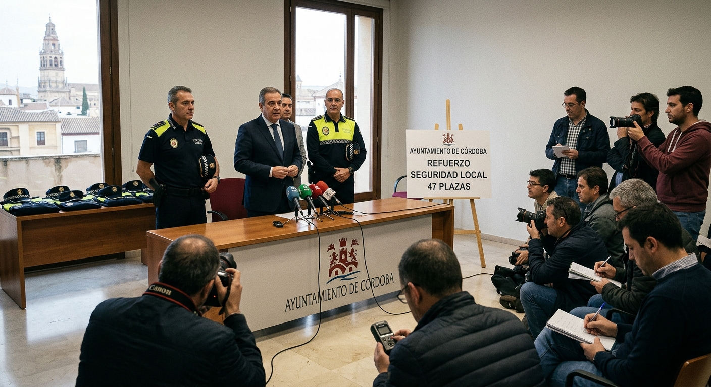 Córdoba refuerza su seguridad: 47 nuevas plazas de Policía Local