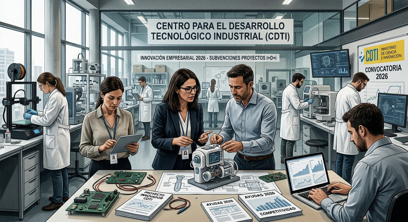 Grandes ayudas para impulsar la innovación empresarial en 2026