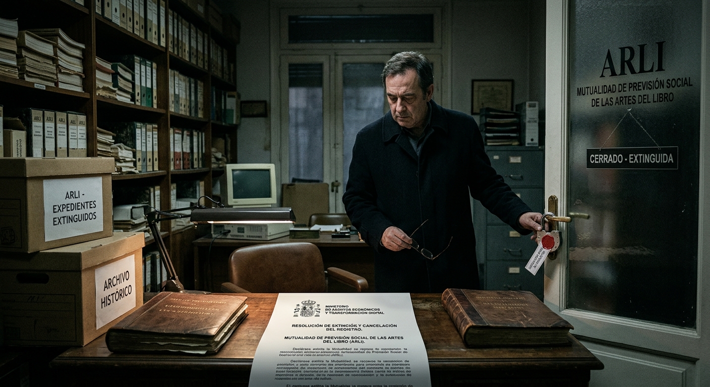 Extinguida la Mutualidad de Previsión Social de las Artes del Libro