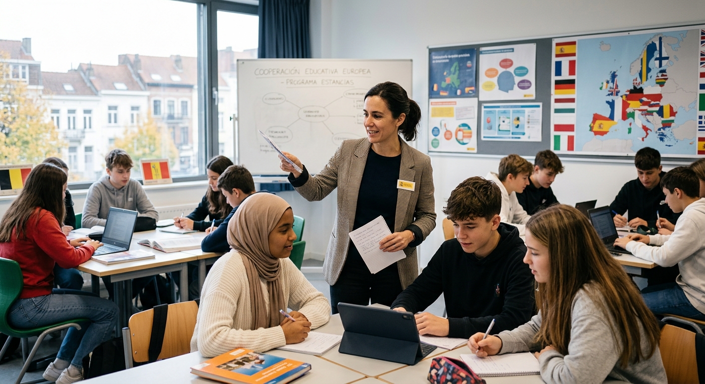 120 plazas para profesores españoles en Europa