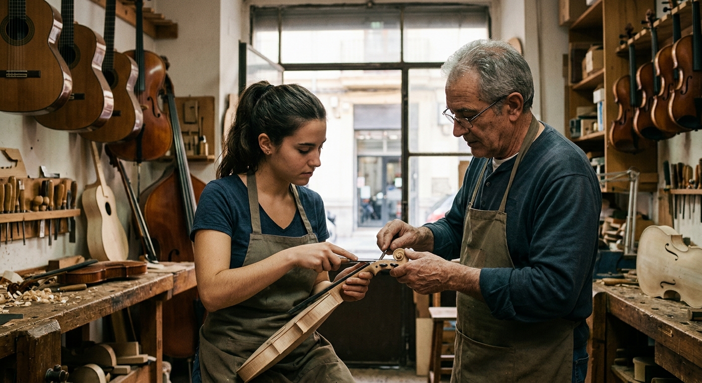 Nace el Grado Superior en Construcción de Instrumentos Musicales