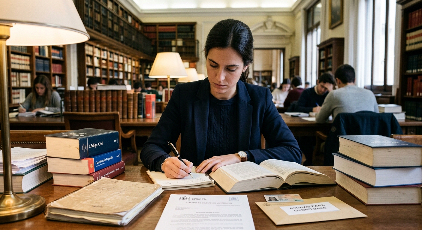 Ayudas para opositores a jueces y fiscales