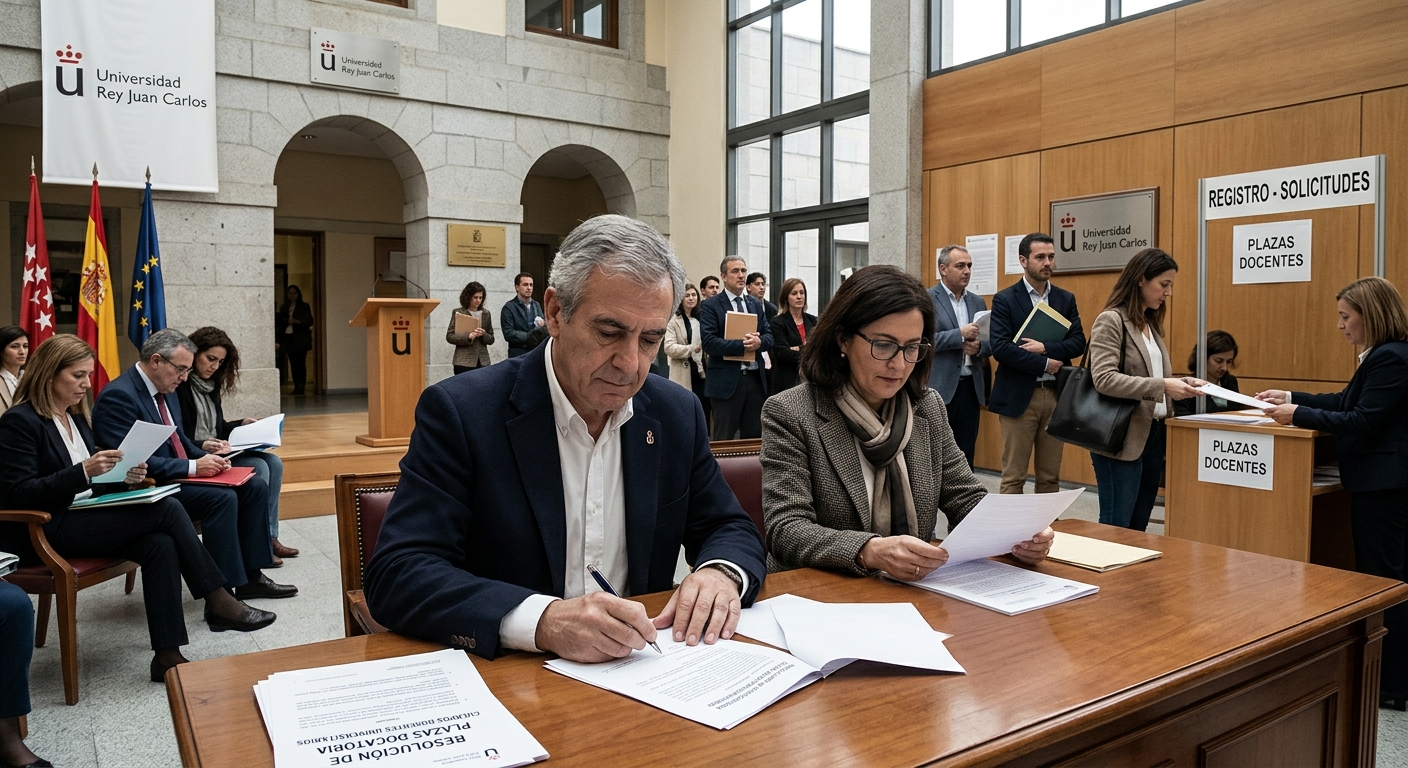 La Universidad Rey Juan Carlos convoca plazas docentes