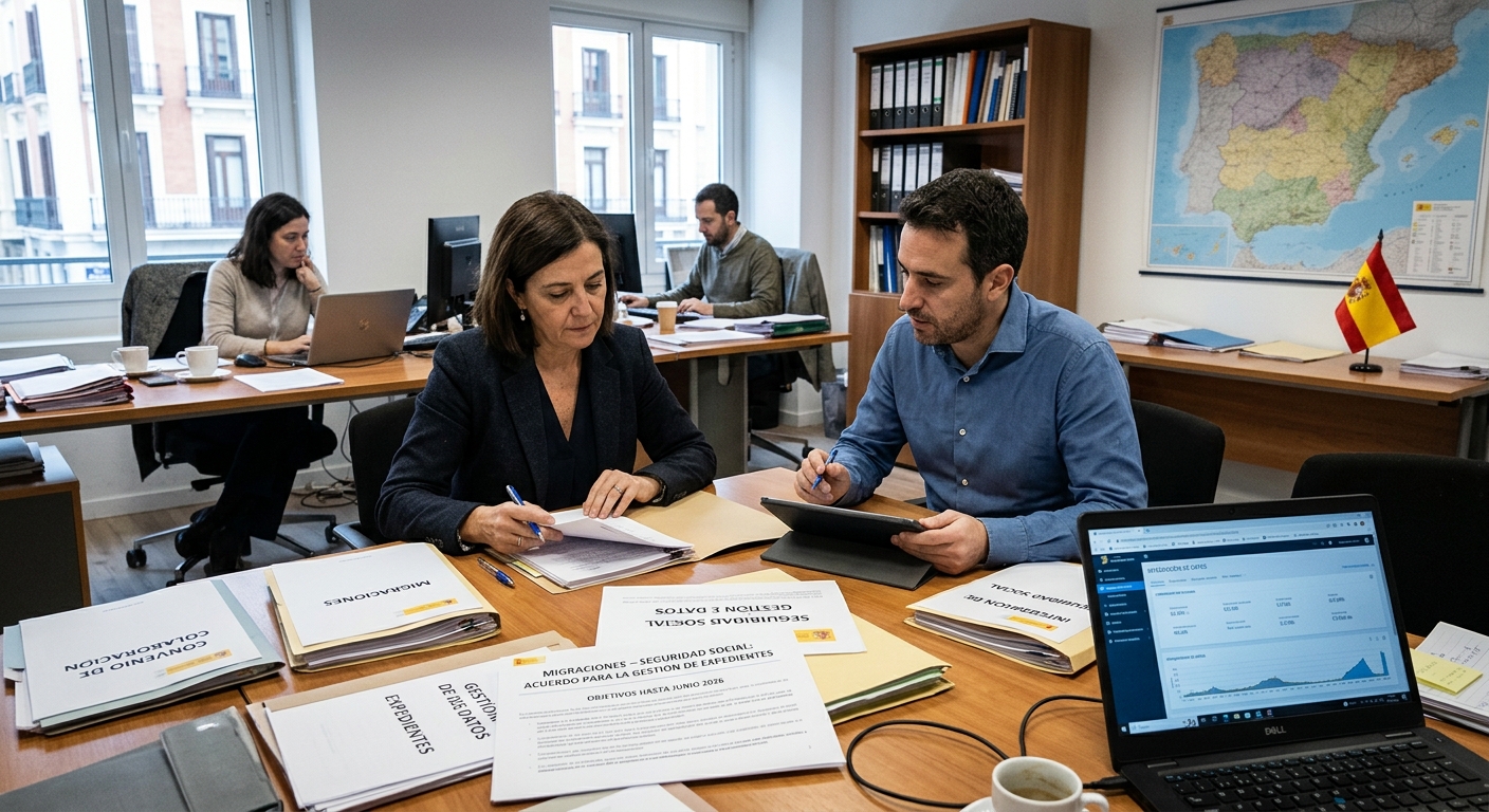 Migraciones y Seguridad Social se alían para agilizar gestiones
